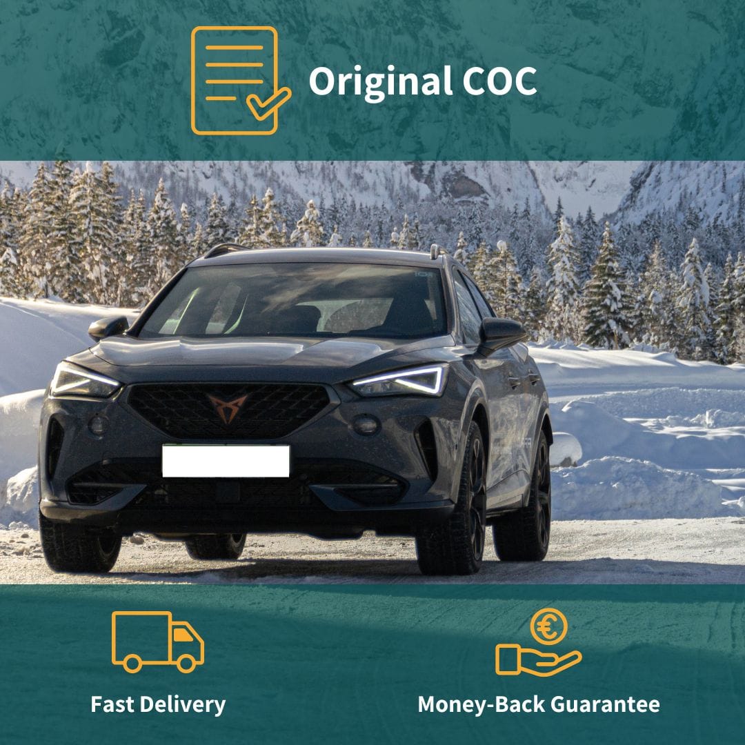 Certificate of Conformity COC CUPRA - Image 2