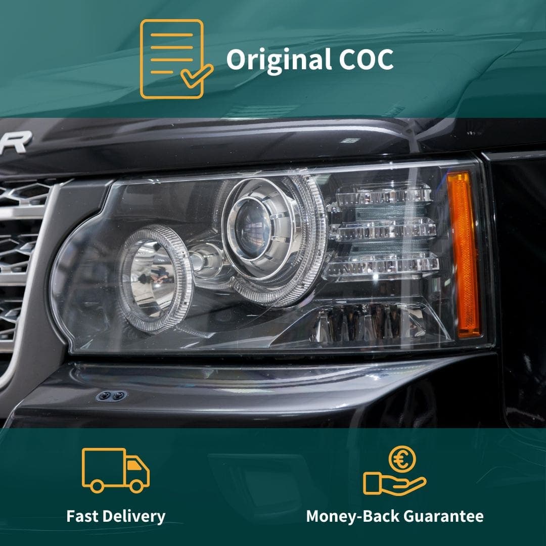 Certificate of Conformity COC LAND ROVER - Image 2